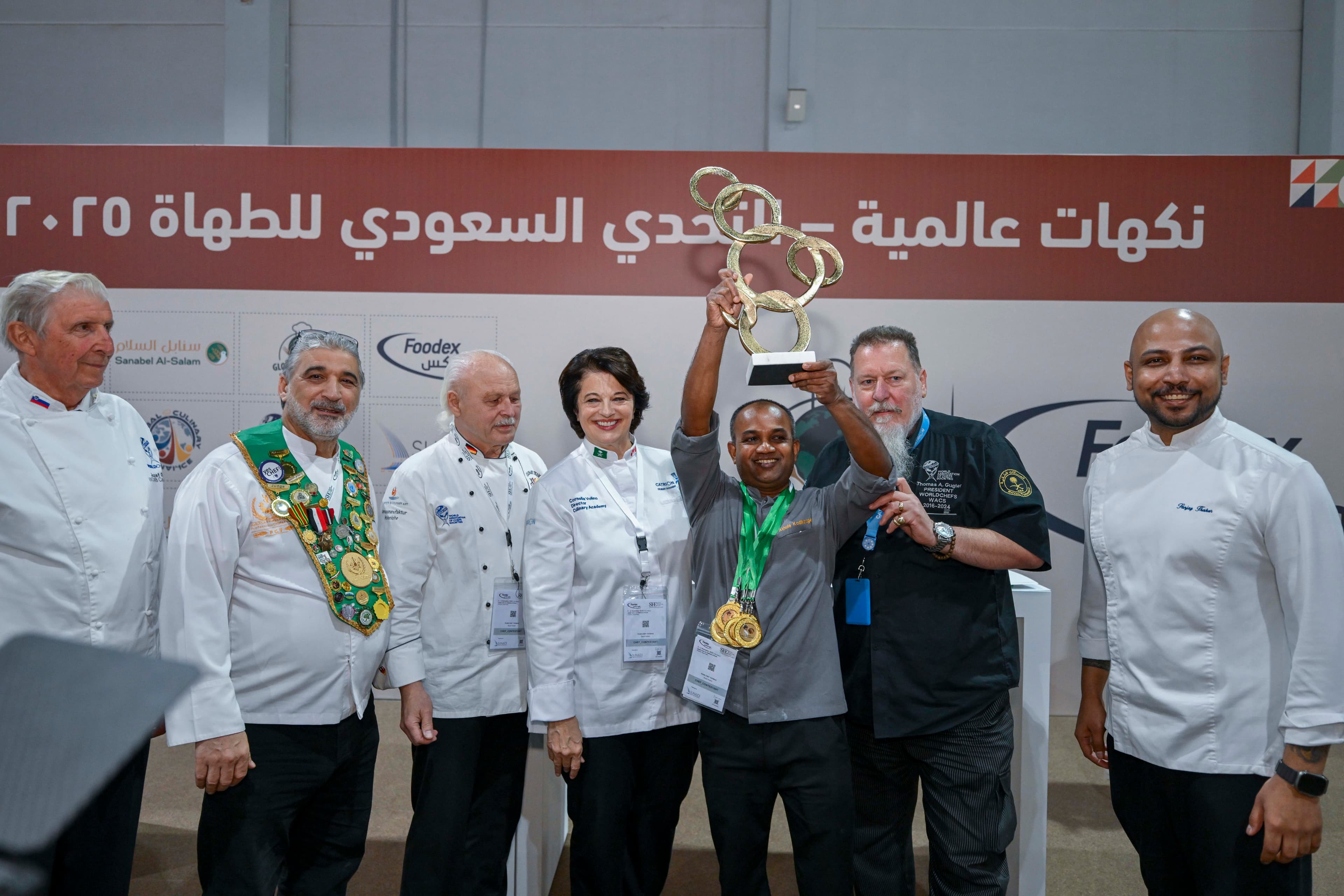 Chef plating — competition