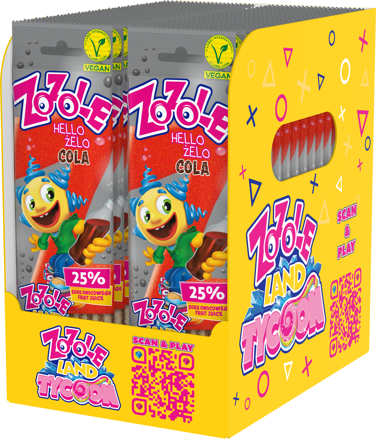 ZOZOLE HELLO ŻELO COLA 75G 