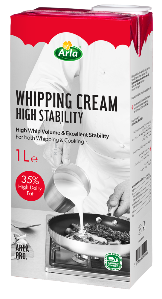 Arla Pro Whipping Cream High Stability 35%, 1L