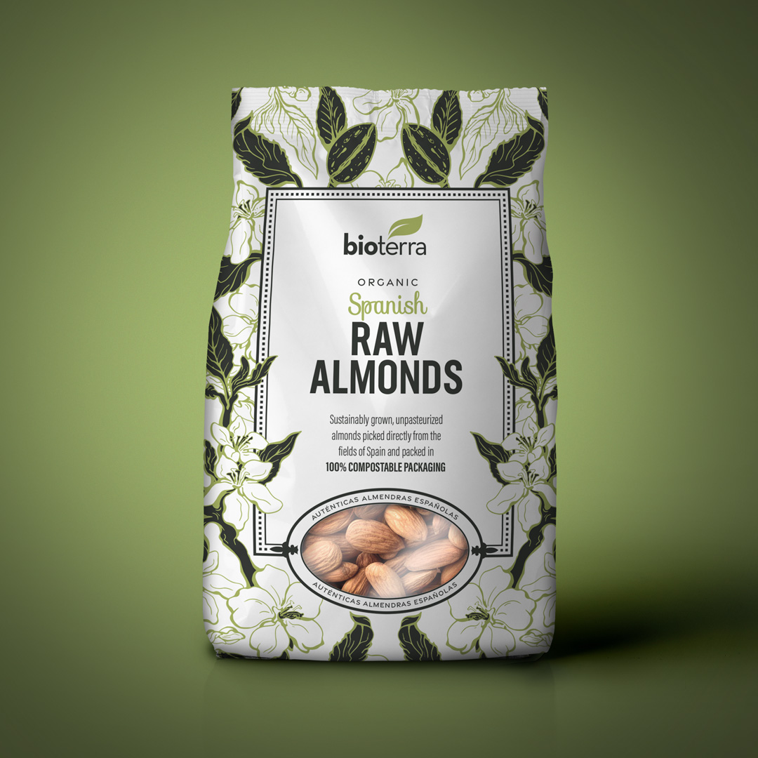 SPANISH ALMONDS - Organic and Conventional 