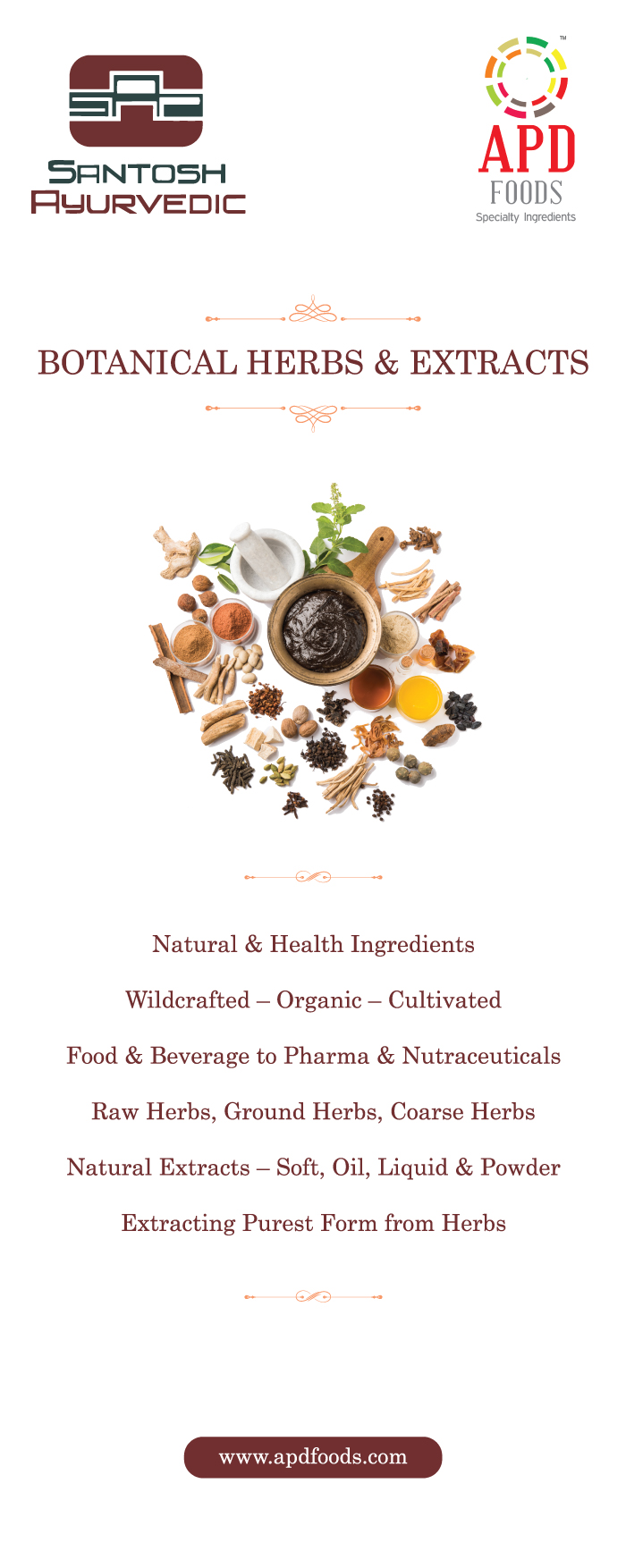 BOTANICAL HERBS AND NATURAL EXTRACTS