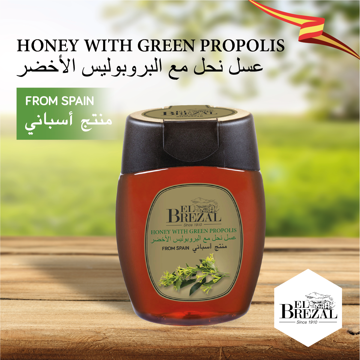 HONEY MIXED WITH PROPOLIS