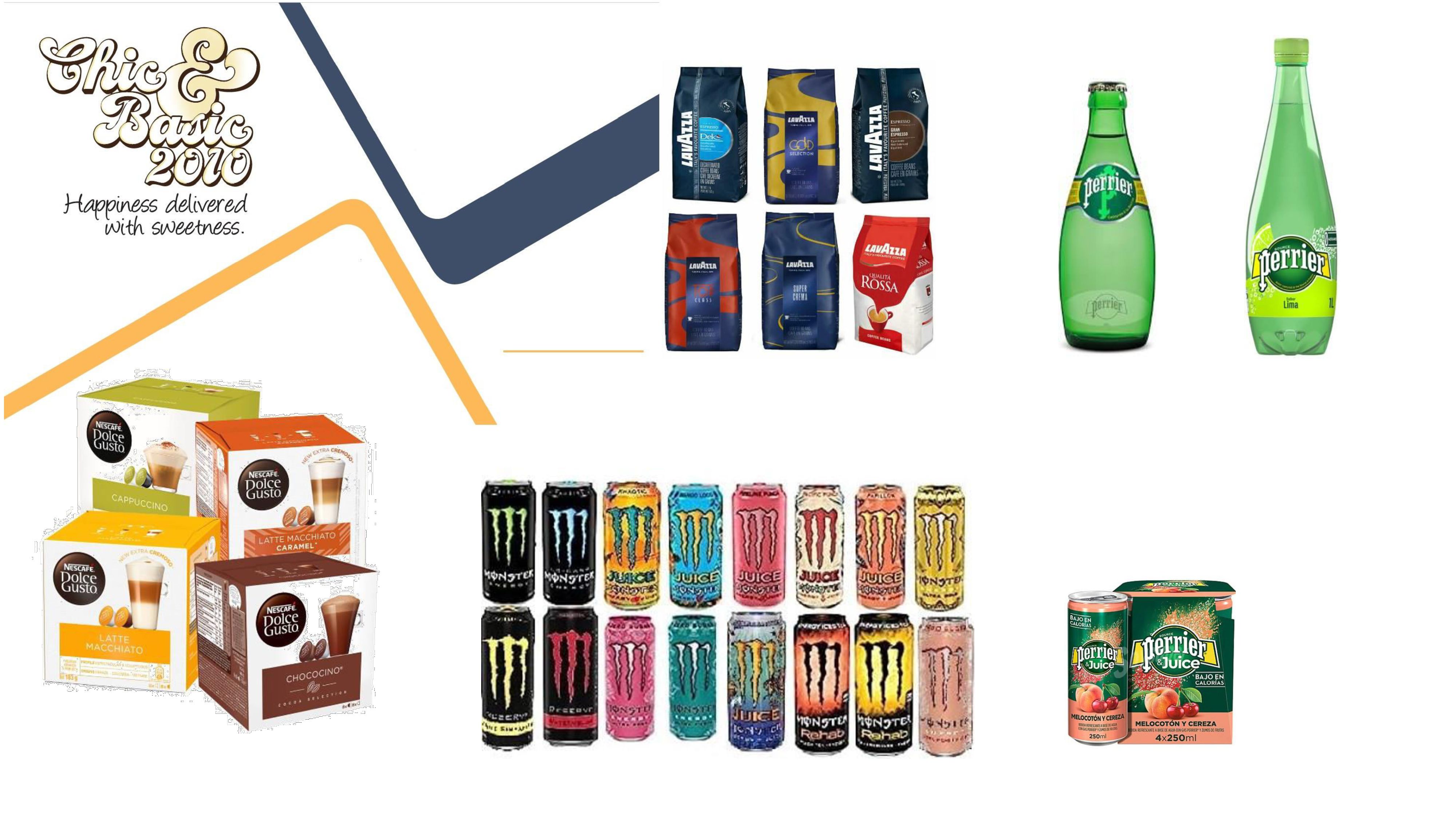 DOLCE GUSTO - LAVAZZA - PERRIER - MONSTER