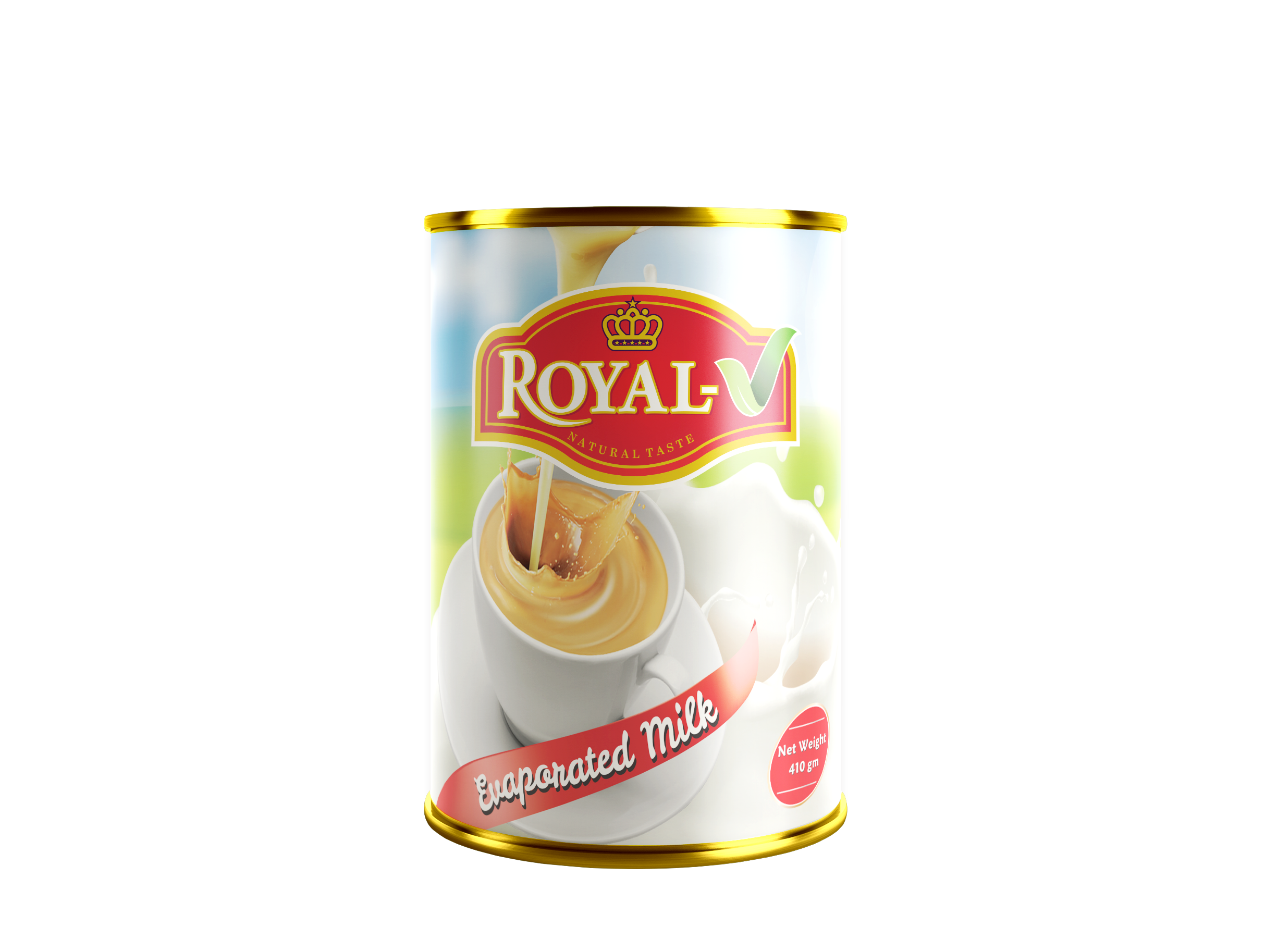 Royal V Evaporated Milk