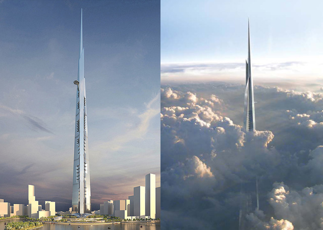 The Kingdom Tower, Jeddah ($1.23bn) Saudi Arabia to build world's tallest skyscraper / Foodex